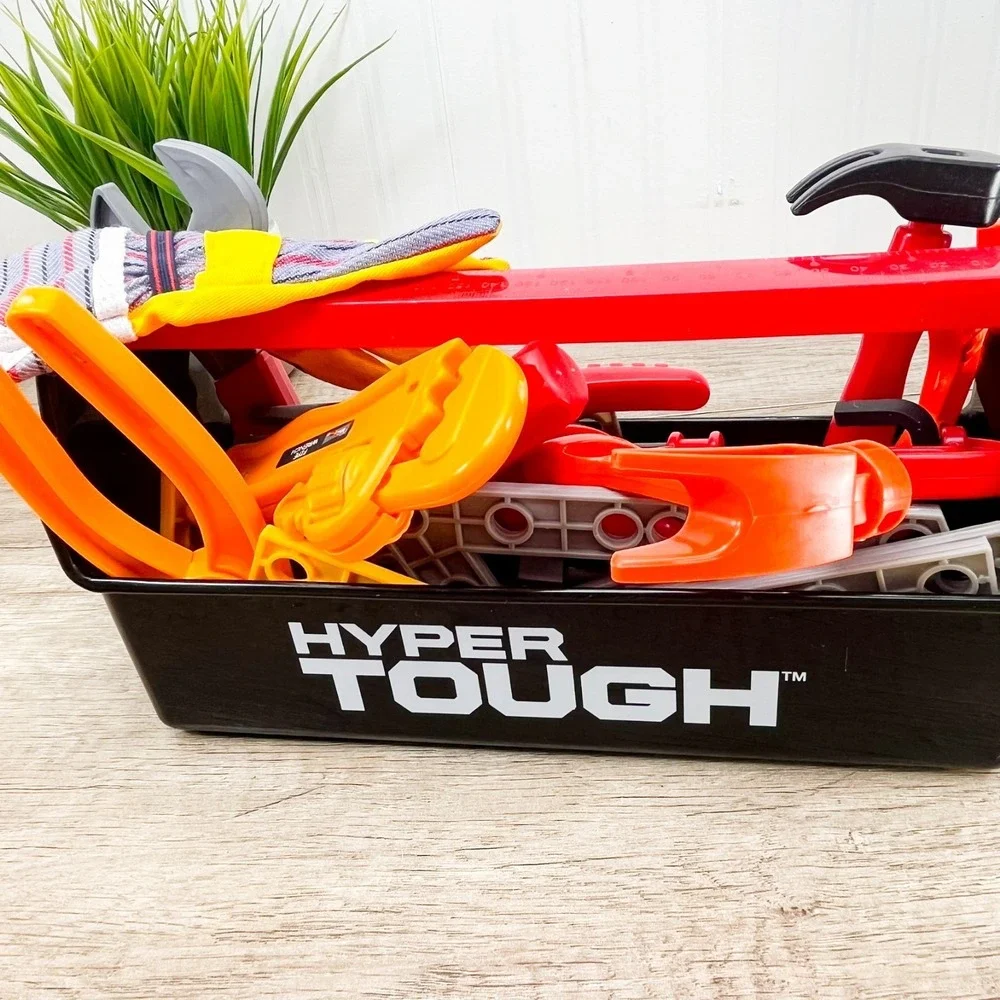 Toddler Tool Set - 50+ pc Kids Stem Tools, Pretend Play Toys‎ for Kids Hammer